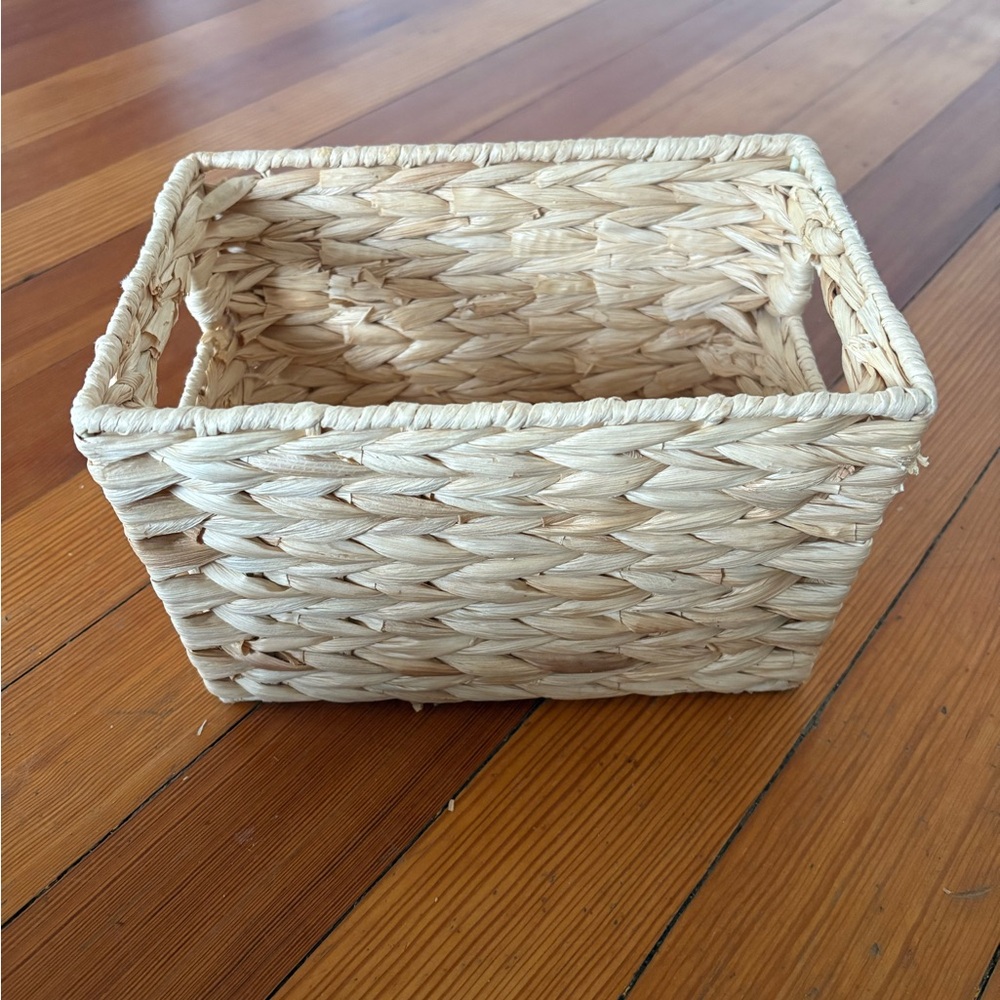 Target Beige Woven Basket